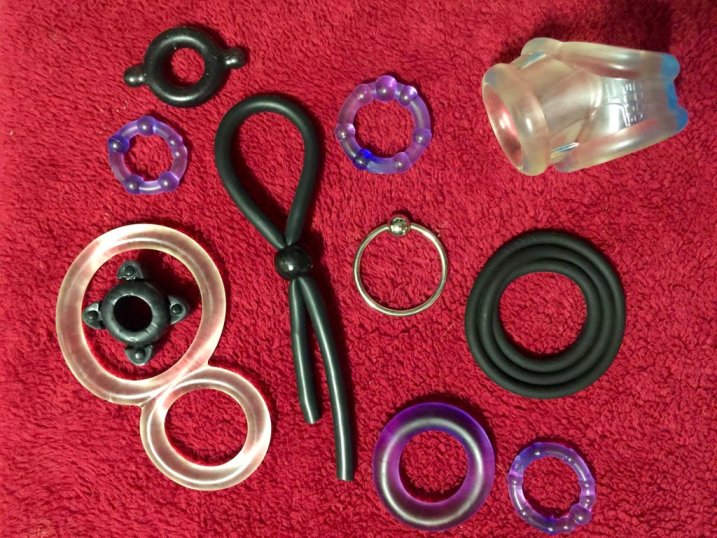 selection of cockrings